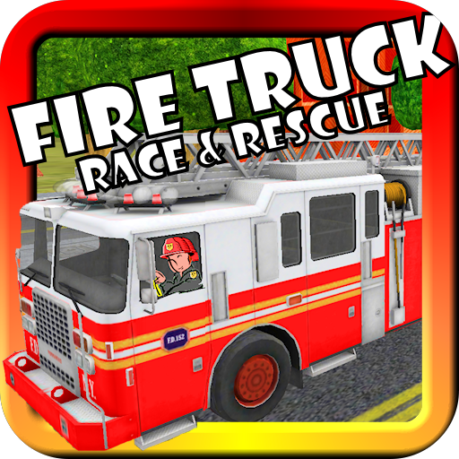 Fire Truck Race and Rescue Kids icon