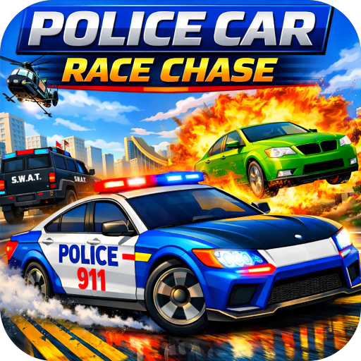 Police Car Race Chase Sim game icon