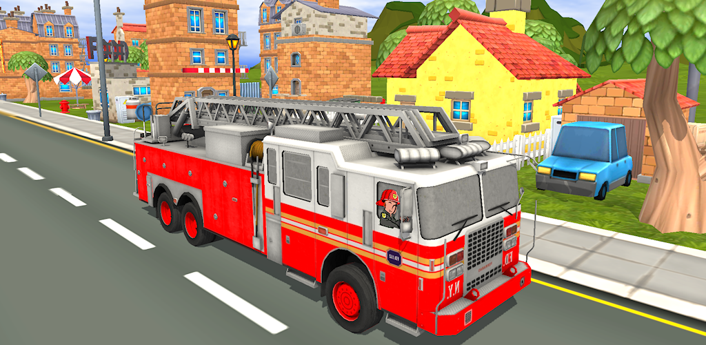 Fire Truck Race & Rescue 2